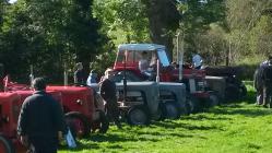 The tractor class at Nantmel show