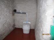New Toilet inside the Cottage