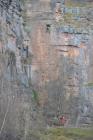 climbing in the old English quarry