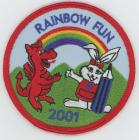 Rainbow Fun Badge 2001