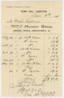 Shop Invoice from Mundy Bros., Lampeter