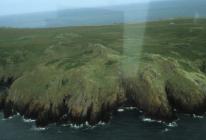 Skokholm oblique aerial view on 18-06-85 