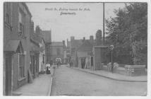 (Postcard) Church St, looking toward the Arch,...