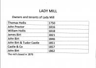 Lady Mill.