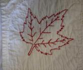 Canadian quilted bed cover