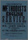 College chapel service. 1886 