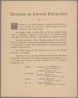 Distress in Chupat Patagonia 1899 