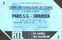 Ticket, v. Paris St. Germain, November 1982