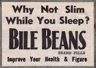 Bile Beans - 1940