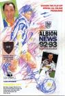 Football Programme - West Bromwich Albion...