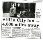 Newspaper article about Swansea City Football Club