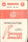 Football Programme - Swansea Town versus...