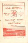 Football Programme - Swansea Town versus Wrexham