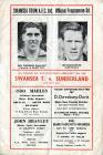 Football Programme  - Swansea Town versus...