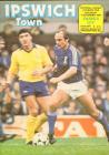 Football Programme  - Ipswich Town versus...