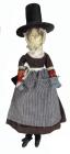 Welsh costume doll, Pembrokeshire Museums, D1