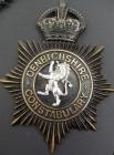 Denbighshire Constabulary helmet plate.