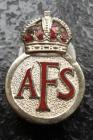 Auxiliary Fire Service badge