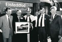 The naming ceremony for 'Eisteddfod...