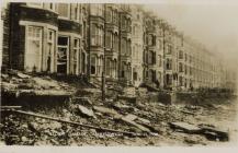 Storm damage Aberystwyth January 15 1938