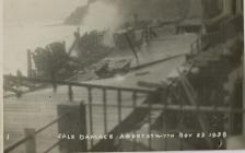 Gale damage Aberystwyth November 23 1938