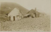 Cottage after the storm Tanybwlch 1938