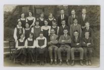 Dosbarth V Ysgol Ramadeg Ardwyn Haf 1924