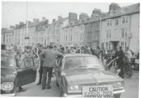 Start of the Tour of Mid Wales Road Race