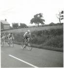 Ystwyth CC riders racing in a Road Race