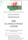 Llanelli Male Choir concert, Seattle 1990