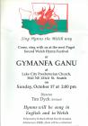  Gymanfa Ganu, Seattle 1993