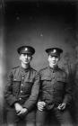 Two soldiers, Welsh Regiment