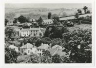 View of Dre-fach Felindre, 1940s