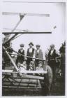 A picture of the corn harvest at Nant farm in...