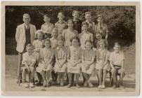 Penboyr School senior class, 1948