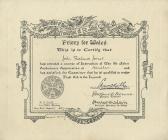 St John Ambulance Association certificate, Dre...