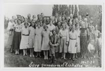  1934. Trevelin Choir, winners in 1934 Eisteddfod