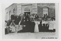 Opening of  The Middle School in The Gaiman 1908