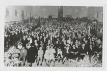 Eisteddfod in the Memorial Hall, Trelew.  1942?