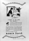 Advertisement for Robin Starch, 1927