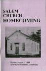 Salem Homecoming Association Reunion Church...