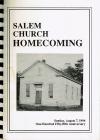 Salem Homecoming Association Reunion Church...