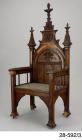 1878 Eisteddfod Chair pre-conservation