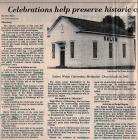 Article on Ebensburg, PA Churches July 30, 1983