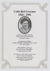 Remembering Beti Gwynno Pamphlet (Merched y...