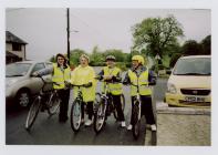 Merched y Wawr Llangadog Branch join the cycle...