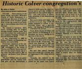 Salem Homecoming Association Reunion Articles 1991
