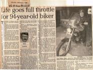 Article on Tom Barber, January 4, 1999