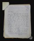 Company letters of 3rd Glamorgan Post Rangers,...