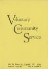 A booklet introducing Voluntary Community...